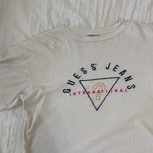 Cropped Vintage Guess Tee